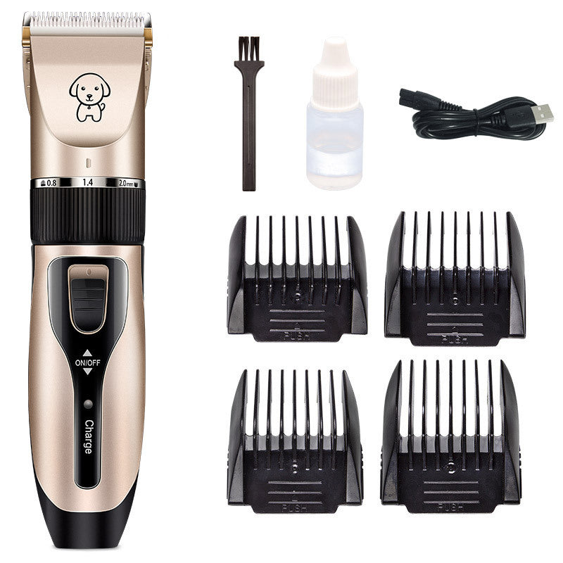 Dog Shaver Pet Teddy Cat Shaving Dog Hair Professional Hair Clipper - Black & Elva