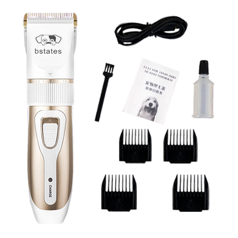Dog Shaver Pet Teddy Cat Shaving Dog Hair Professional Hair Clipper - Black & Elva