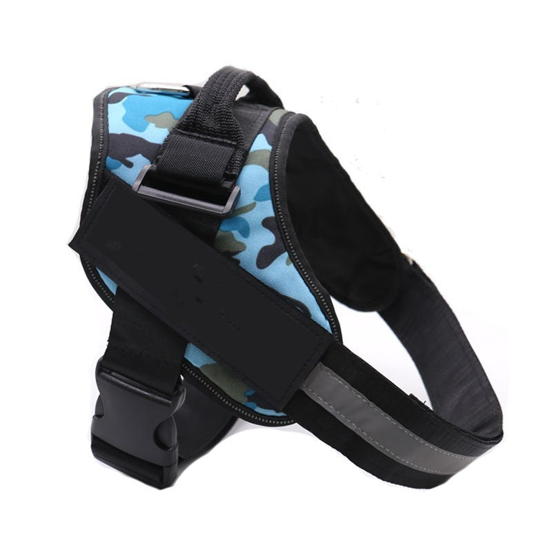 Custom No Pull Dog Harness – Safe, Comfy & Reflective Fit - Black & Elva