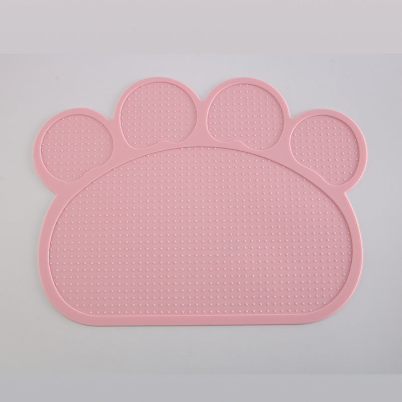 Pet Supplies Silicone Placemat Black & Elva