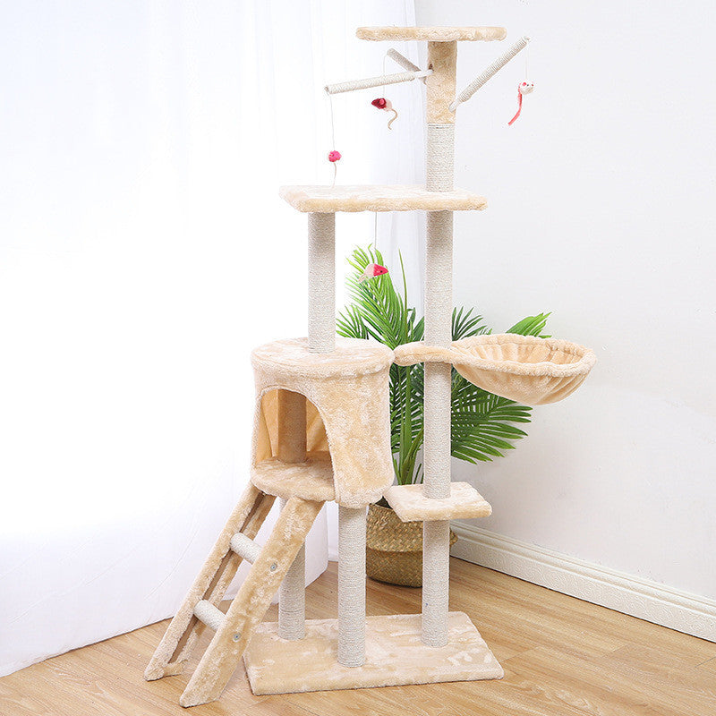 Cat Climber Cat House - Black & Elva