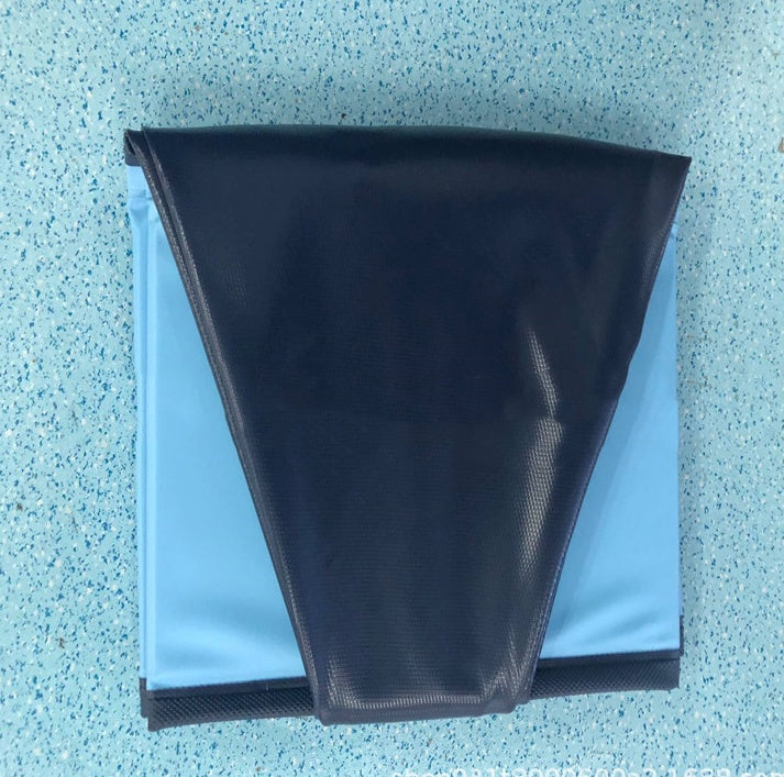 Pet Pool Dog Swimming Pool Foldable Large Dog Bath Supplies - Black & Elva