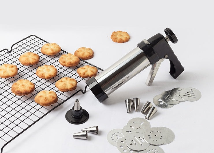Biscuit Press Biscuit Machine - Black & Elva