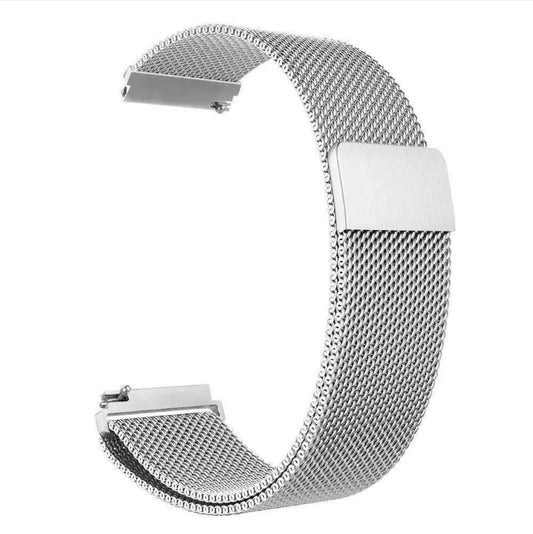 Stainless Steel Band For Galaxy Watch 42 46mm Strap - Black & Elva