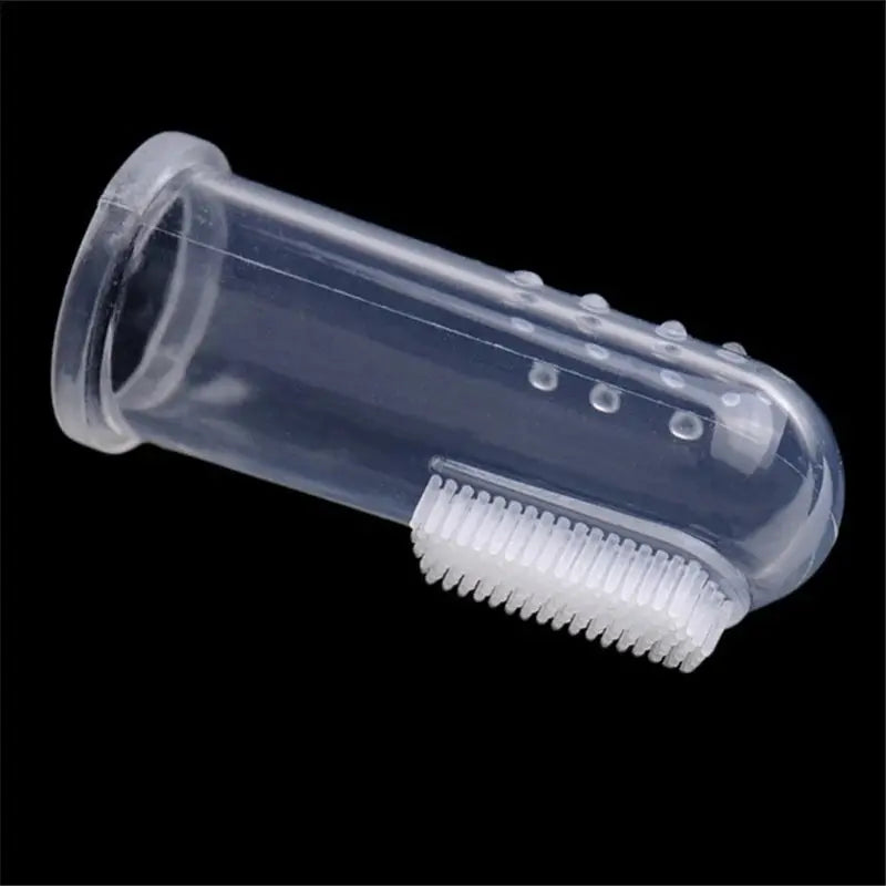 Finger Toothbrush for Dogs - Black & Elva