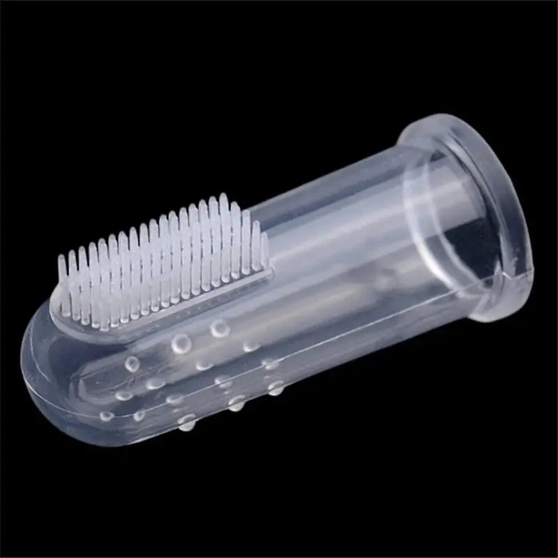 Finger Toothbrush for Dogs - Black & Elva