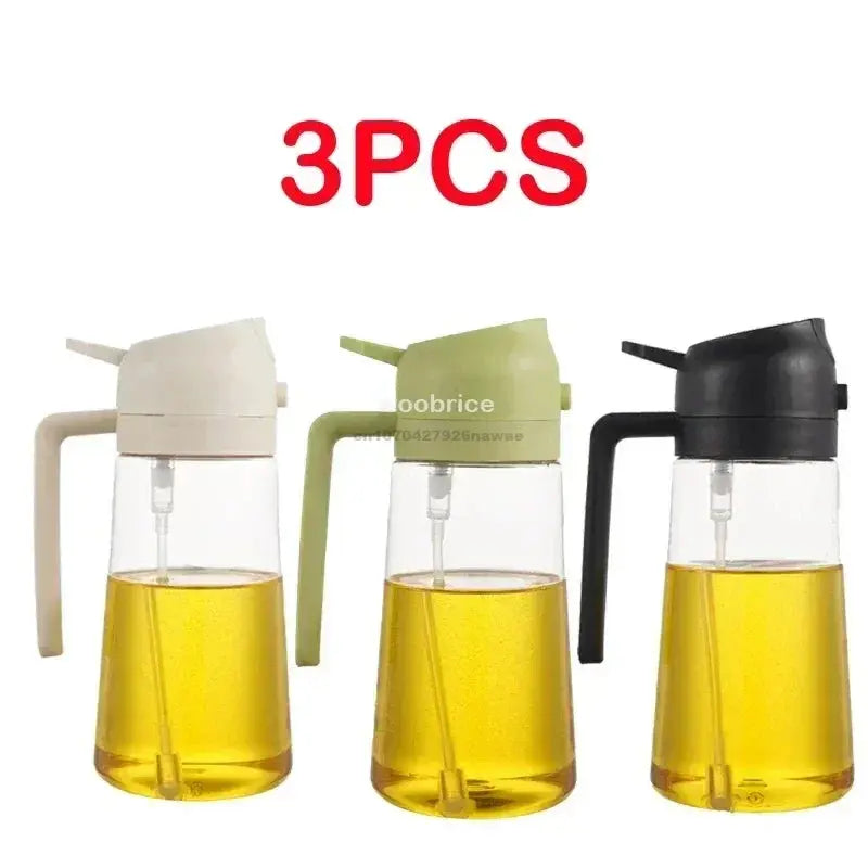 2in1 Oil Spray Bottle - Black & Elva