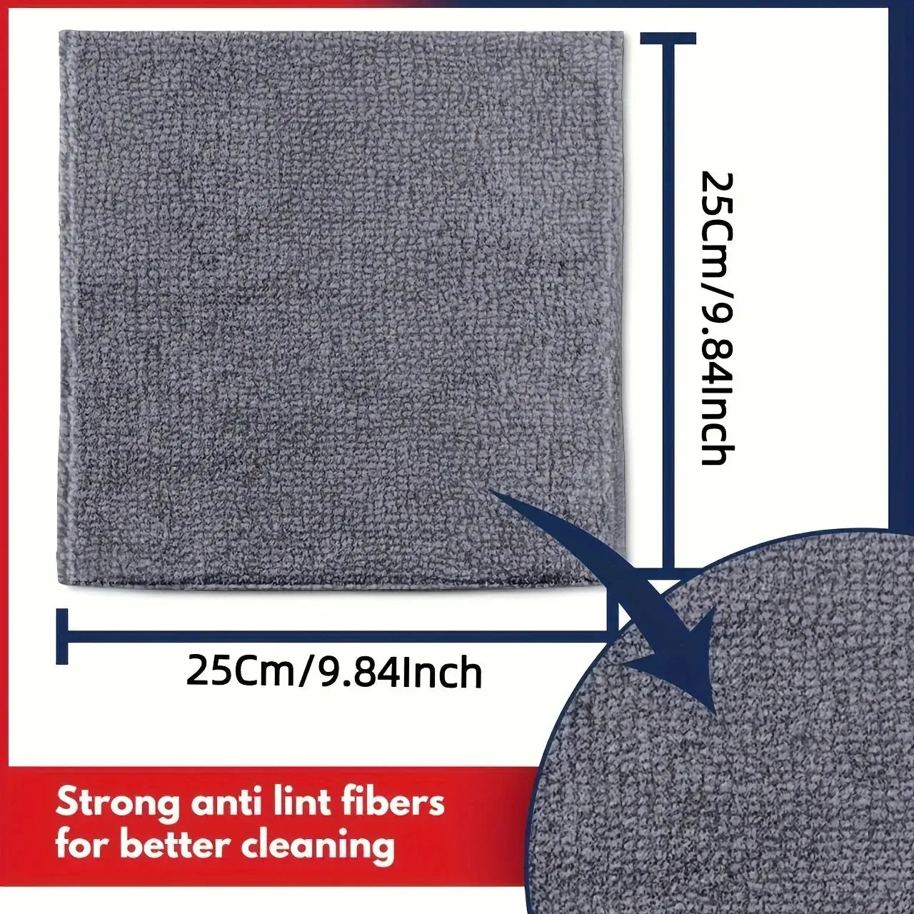 Ultra Absorbent Kitchen Cleaning Towels - Black & Elva