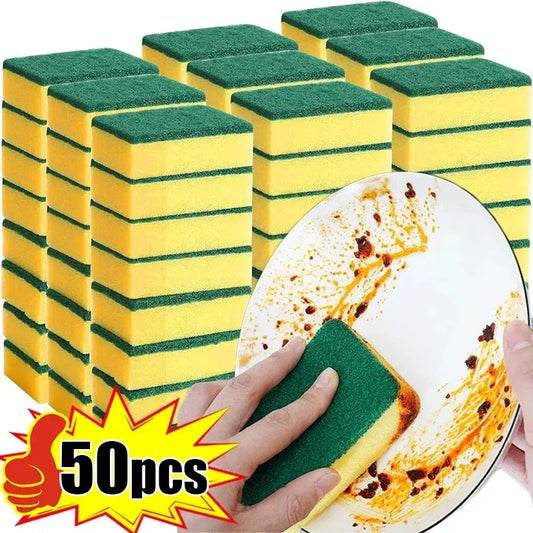 Double-Sided Magic Cleaning Sponge - Black & Elva