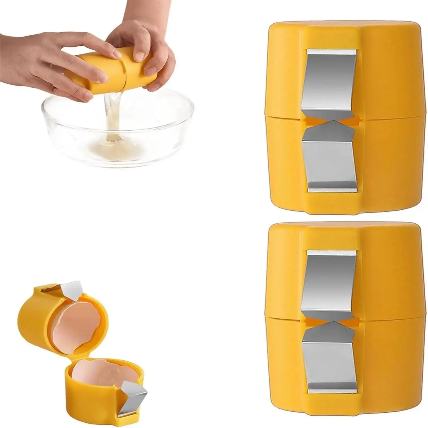 Egg Shell Opener - Black & Elva