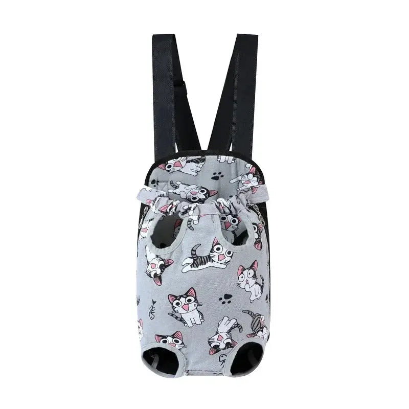 Pet Backpack - Black & Elva