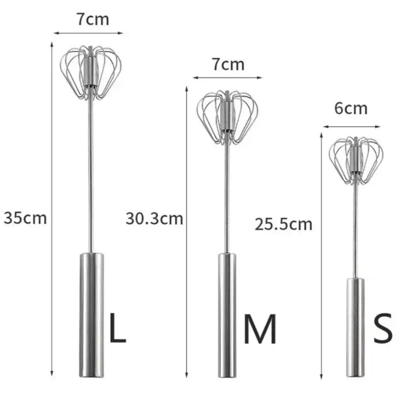 Rotating Egg Beater - Black & Elva