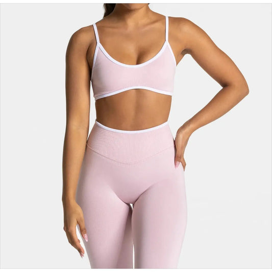 Sexy Backless Sports Bra - Black & Elva