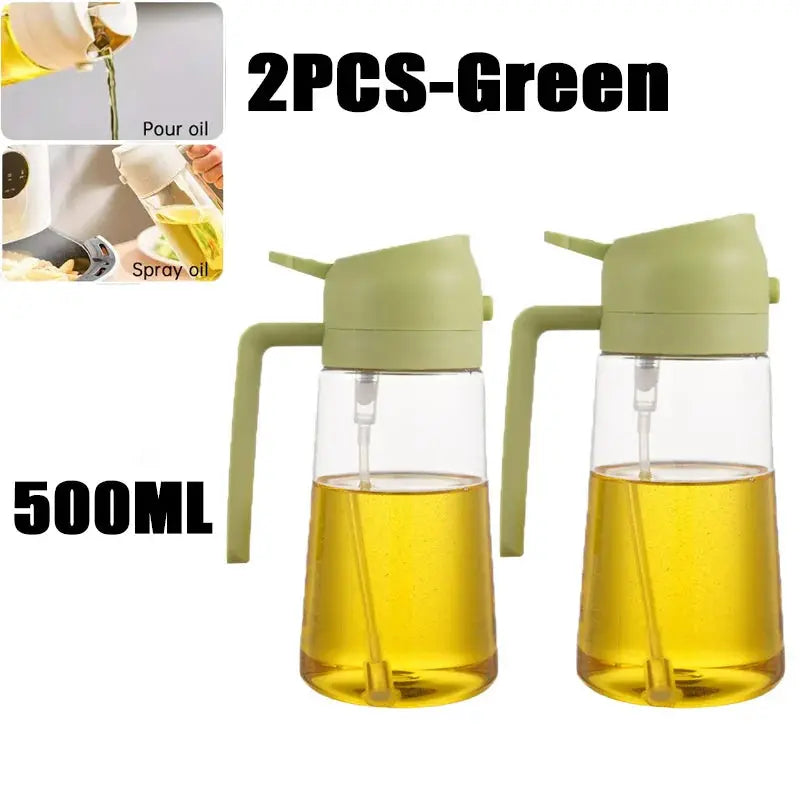 Oil Sprayer Dispenser Bottle - Black & Elva