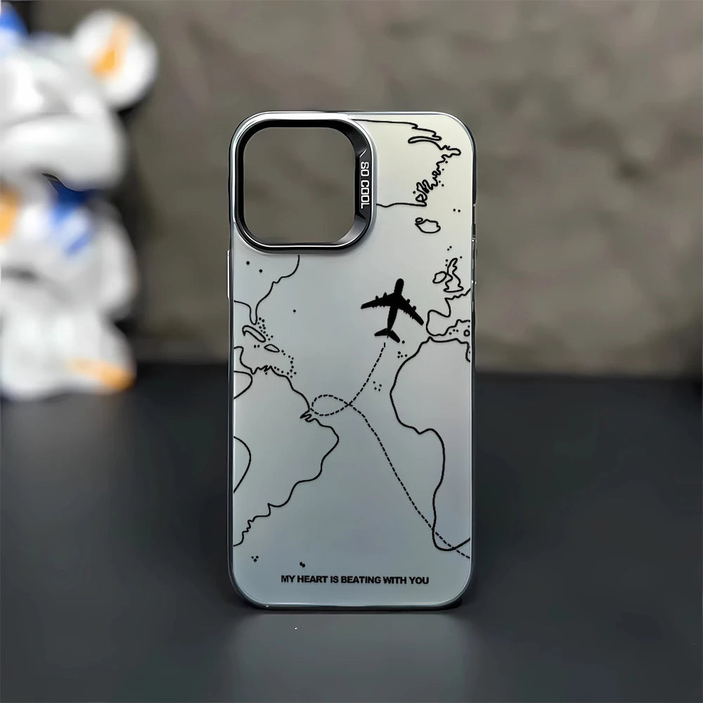 Halloween Cat Pumpkin Phone Case front view with personalized design