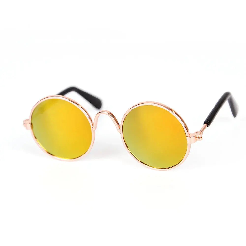 Vintage Pet Sunglasses - Black & Elva