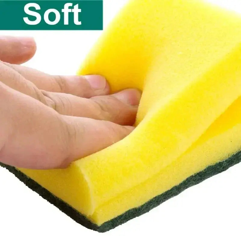 Double-Sided Magic Cleaning Sponge - Black & Elva