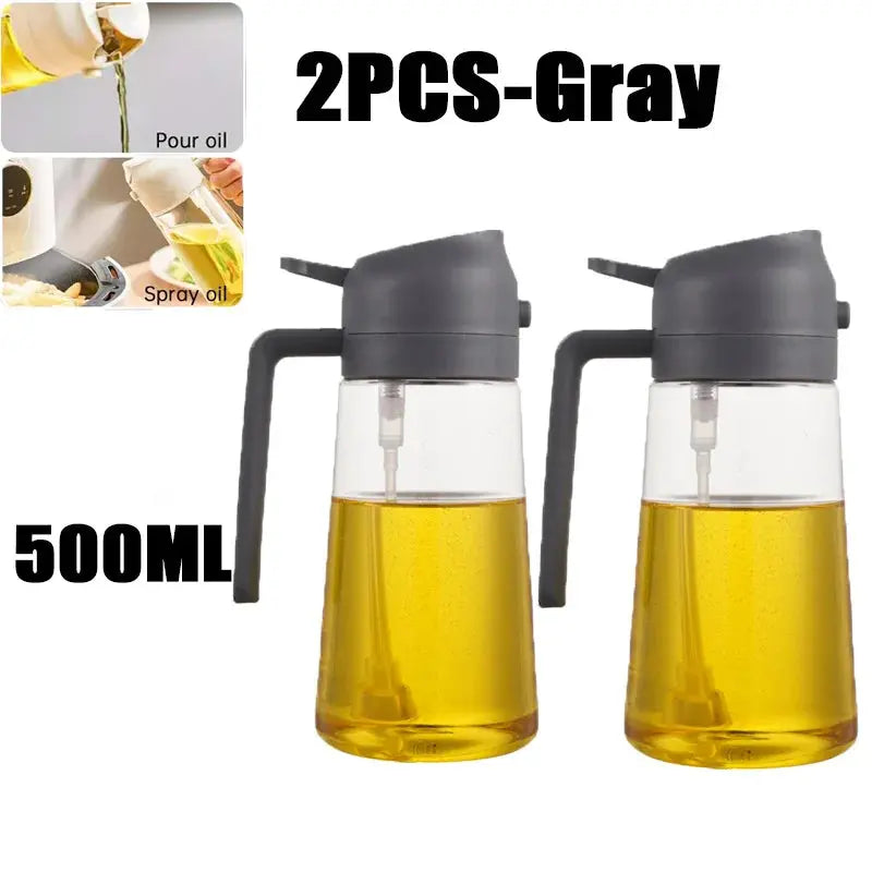 Oil Sprayer Dispenser Bottle - Black & Elva