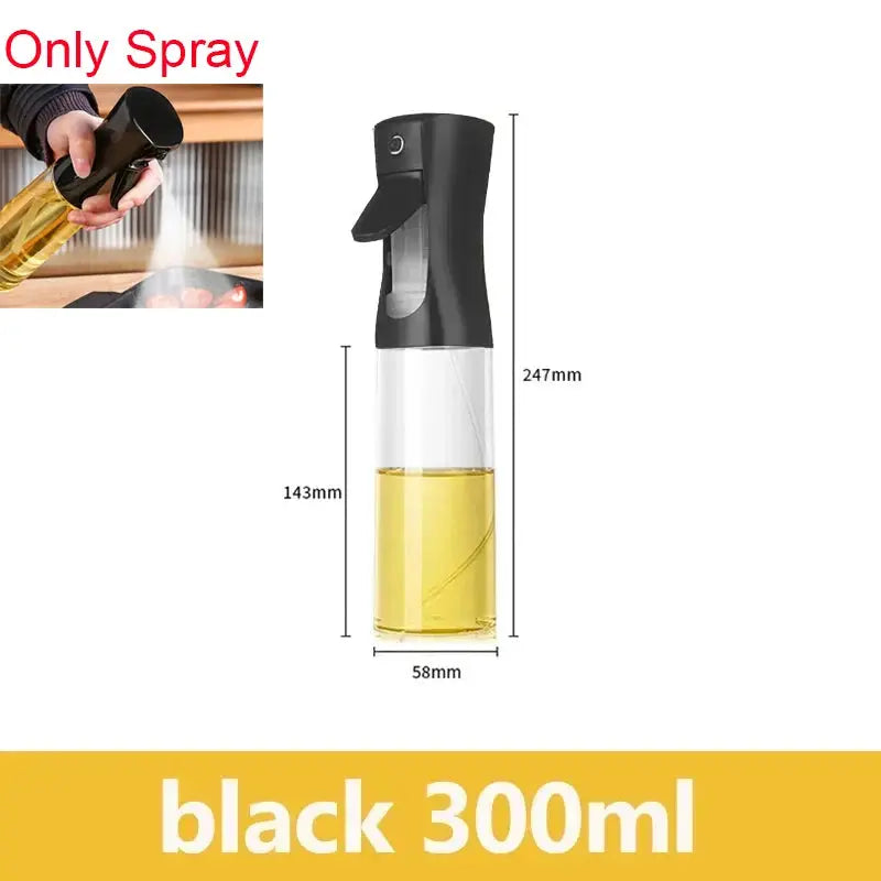 Oil Sprayer Dispenser Bottle - Black & Elva