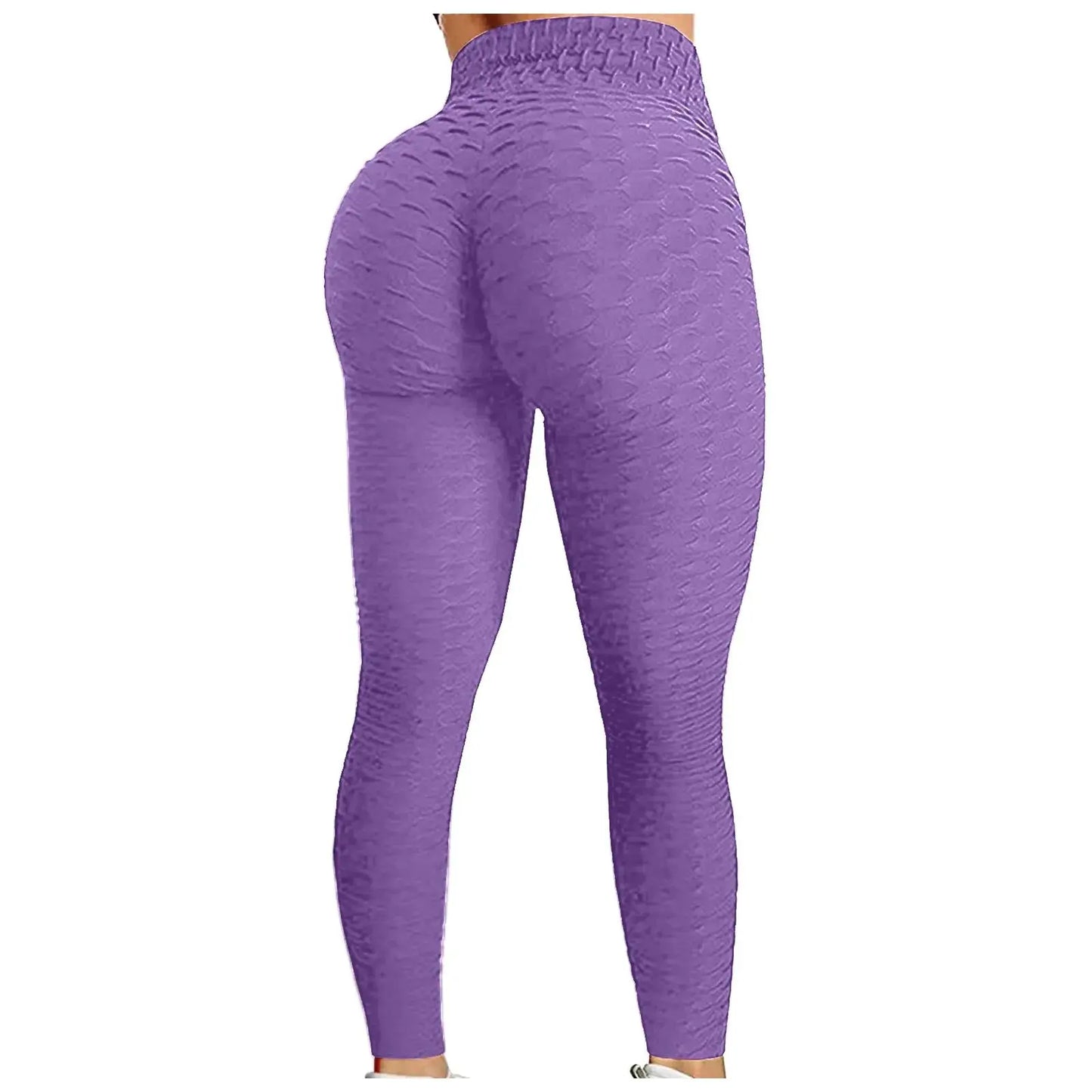 Flared High Waist Leggings - Black & Elva