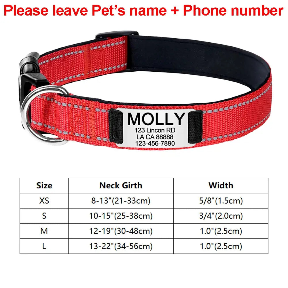 Custom Dog Collar - Black & Elva