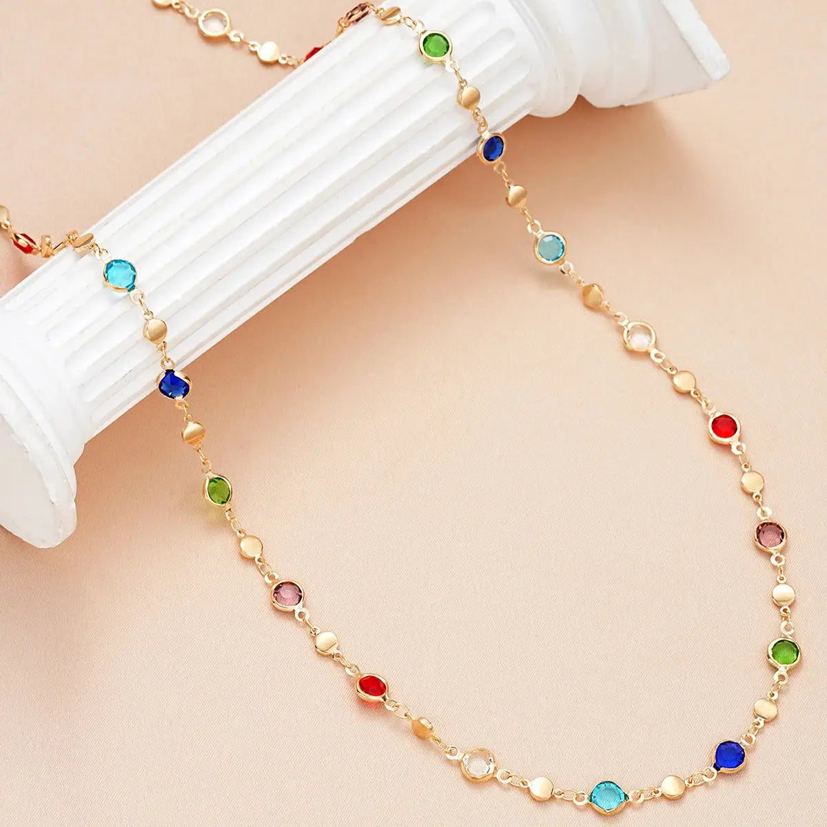 Boho Necklace - Black & Elva