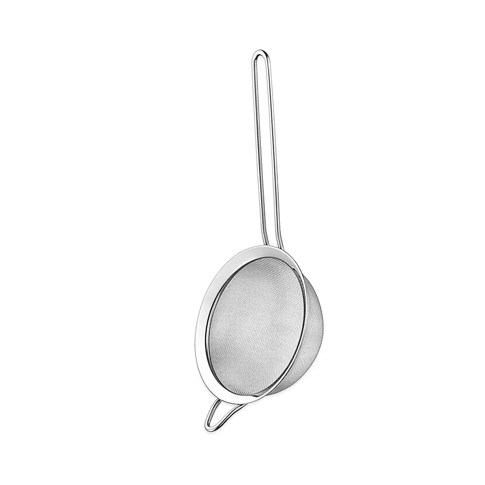 Stainless Steel Flour Sifter - Black & Elva