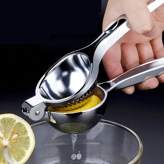 Stainless Steel Citrus Juicer - Black & Elva