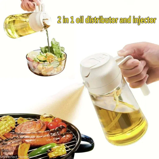 Oil Sprayer Dispenser Bottle - Black & Elva