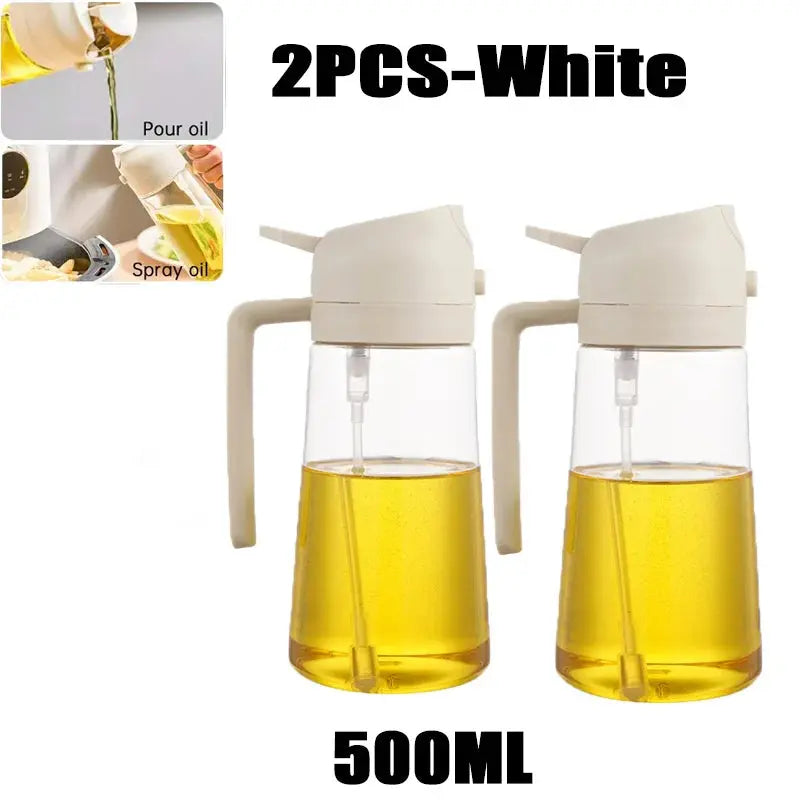 Oil Sprayer Dispenser Bottle - Black & Elva