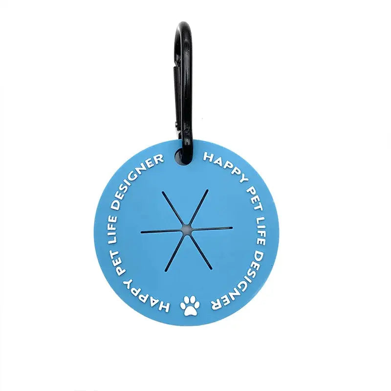 Dog Poop Bag Clip - Black & Elva
