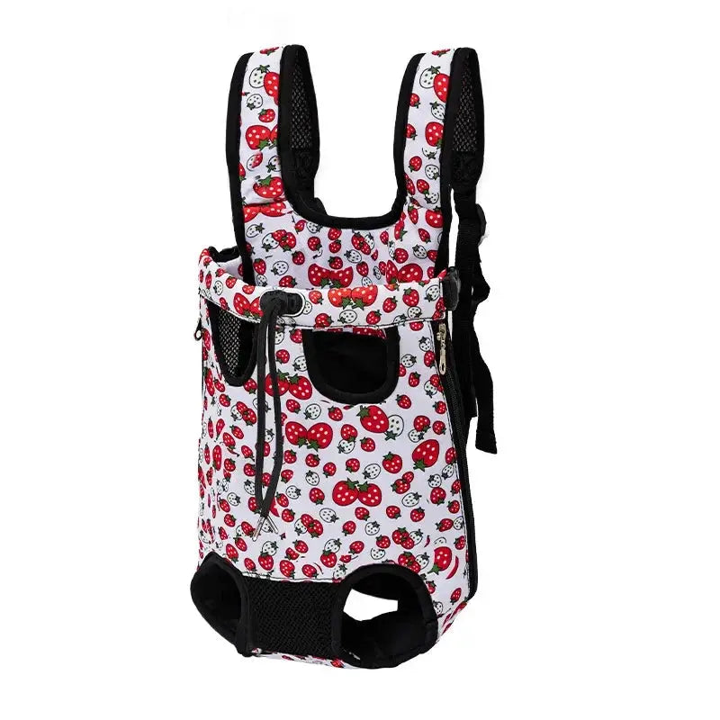 Pet Backpack - Black & Elva
