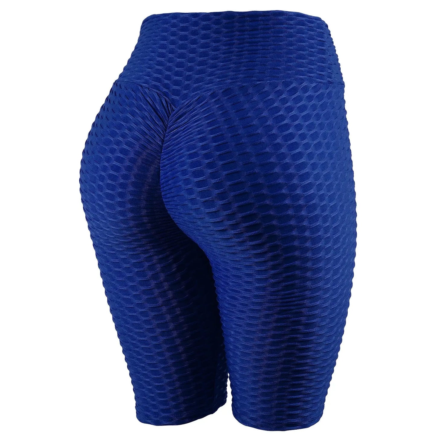 High Waist Workout Leggings - Black & Elva