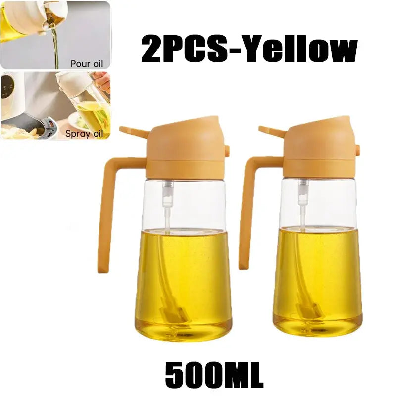Oil Sprayer Dispenser Bottle - Black & Elva