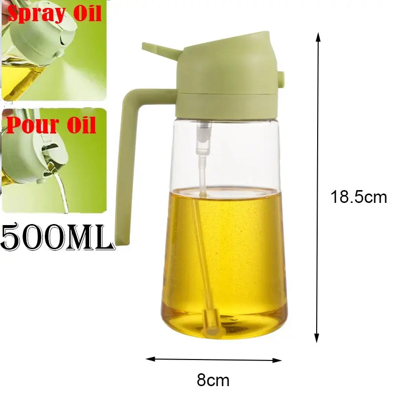 Oil Sprayer Dispenser Bottle - Black & Elva