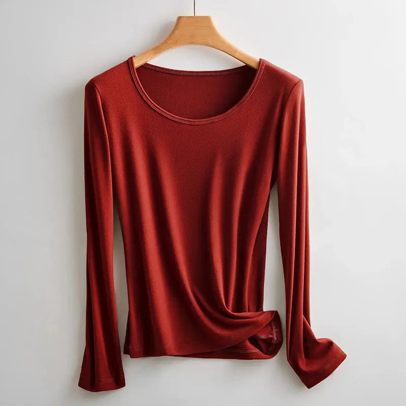 Women's Thermal Velvet Vest - Black & Elva