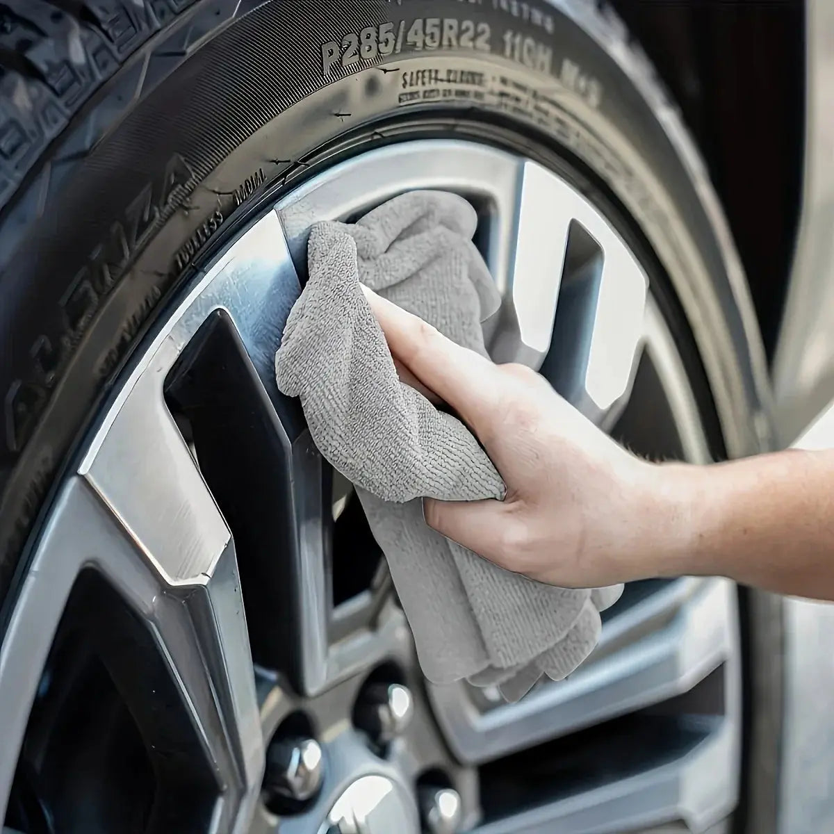 Ultra Absorbent Kitchen Cleaning Towels - Black & Elva