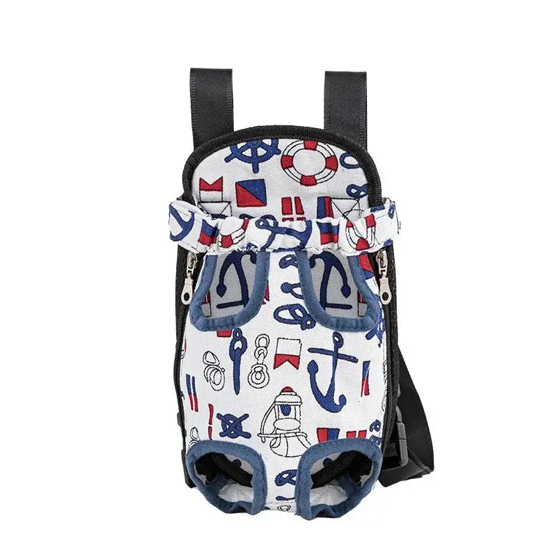 Pet Backpack - Black & Elva
