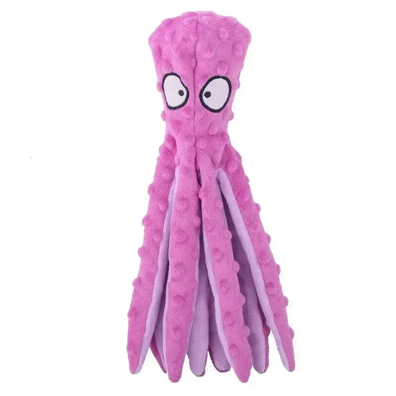 Octopus Dog Toy - Black & Elva