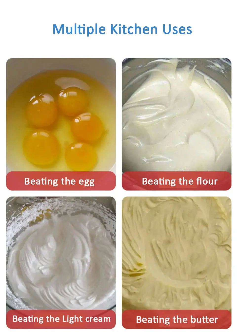 Rotating Egg Beater - Black & Elva