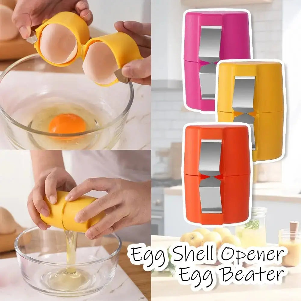 Egg Shell Opener - Black & Elva