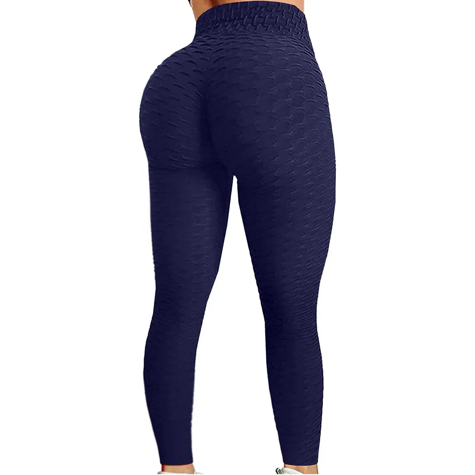 Flared High Waist Leggings - Black & Elva