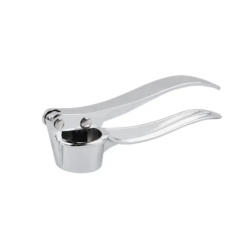 Stainless Garlic Press - Black & Elva