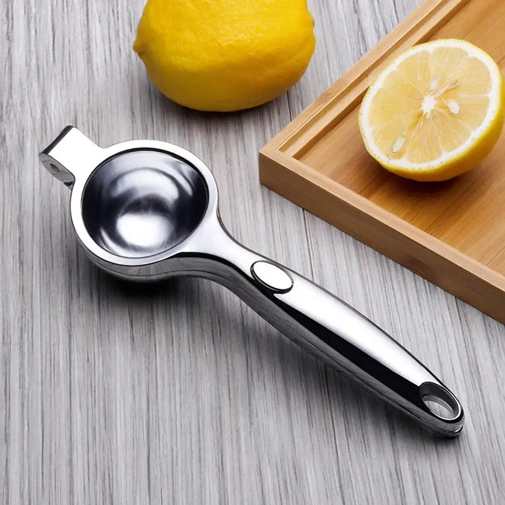 Stainless Steel Citrus Juicer - Black & Elva
