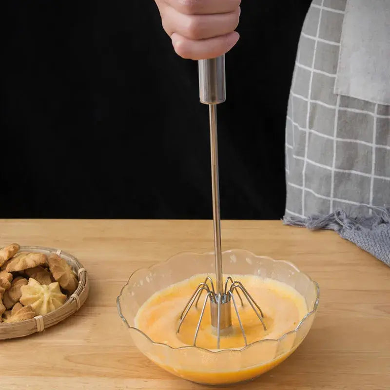 Rotating Egg Beater - Black & Elva