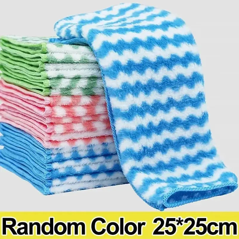 Ultra Absorbent Kitchen Cleaning Towels - Black & Elva