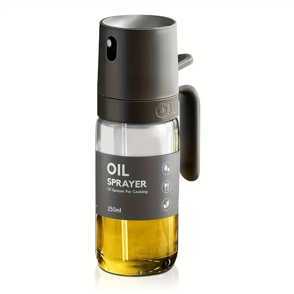 Glass Oil Sprayer Bottle - Black & Elva