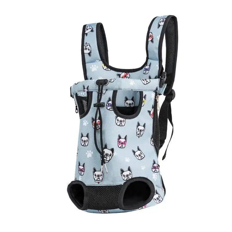 Pet Backpack - Black & Elva