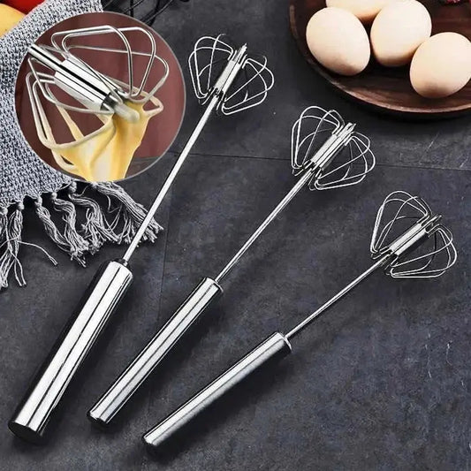 Rotating Egg Beater - Black & Elva