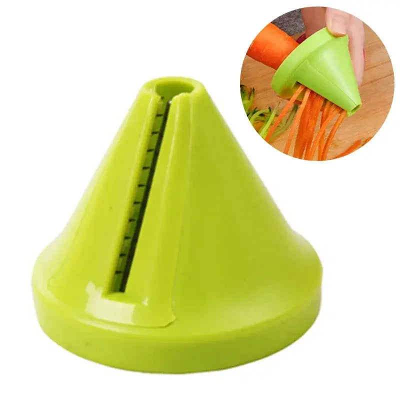 Vegetable Spiral Shredder Peeler - Black & Elva